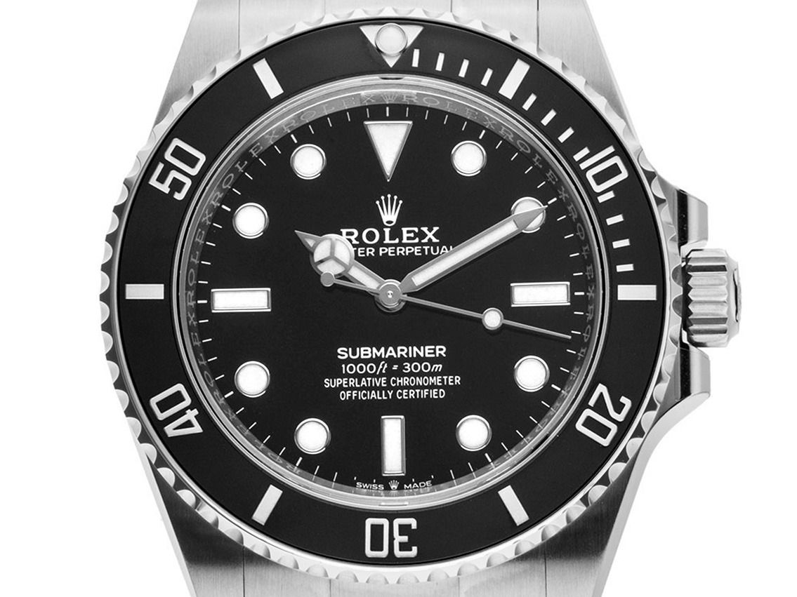 Rolex Submariner no Date Ref.124060 2023 Full Set wie Neu