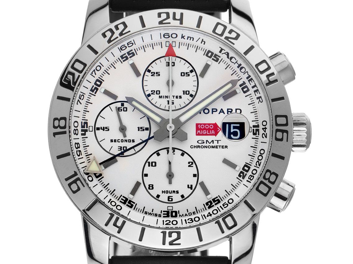 Chopard Mille Miglia GMT Chronometer Stahl Automatik Chronograph 