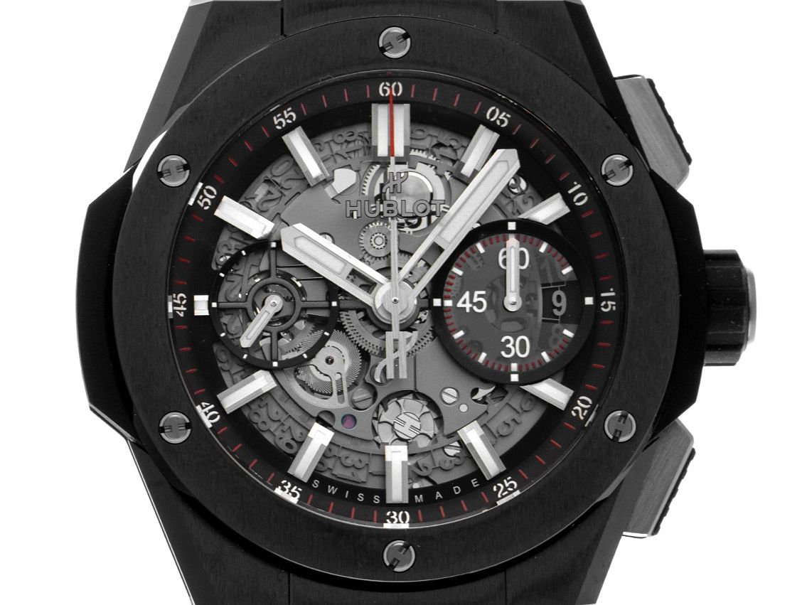 Hublot Big Bang Integrated Black Magic Keramik Automatik Chronograph Armband Keramik 42mm Ref.451.CX.1170.CX Box&Pap. Full Set Ungetragen