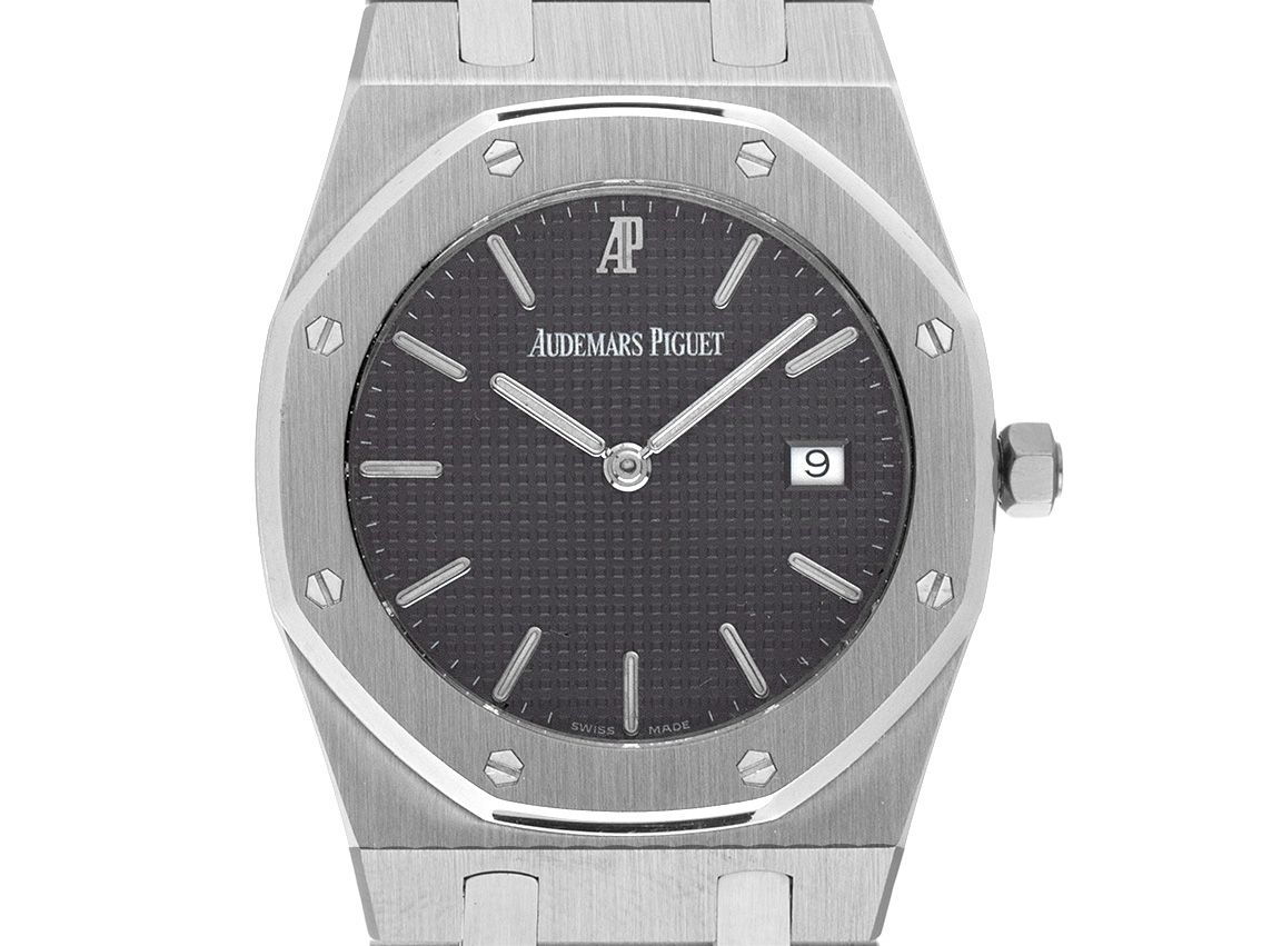 Audemars Piguet Royal Oak Medium Ultrathin Stahl Quarz Armband Stahl 33mm Ref.56175ST Vintage Bj.1998 Box&Beschreibung wie Neu