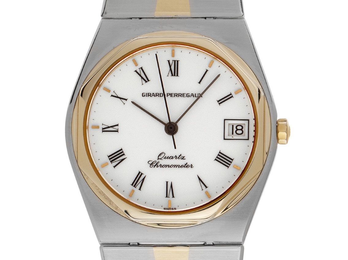 Girard Perregaux Laureato Ref.4266WH Bj.1985 sehr gut Vintage 