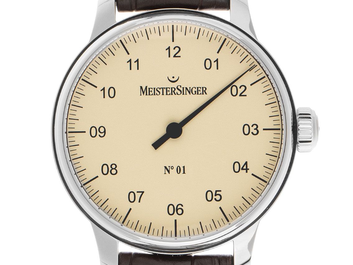 Meistersinger No.1 Elfenbein Ref.AM3303 Full Set Ungetragen