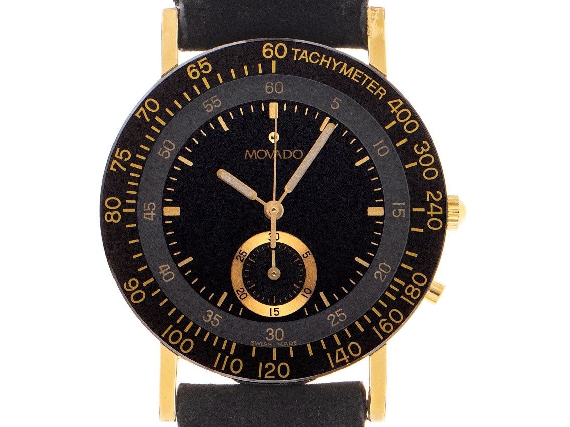 Movado Chronograph Ref.87-07-873 1991 gut Vintage 