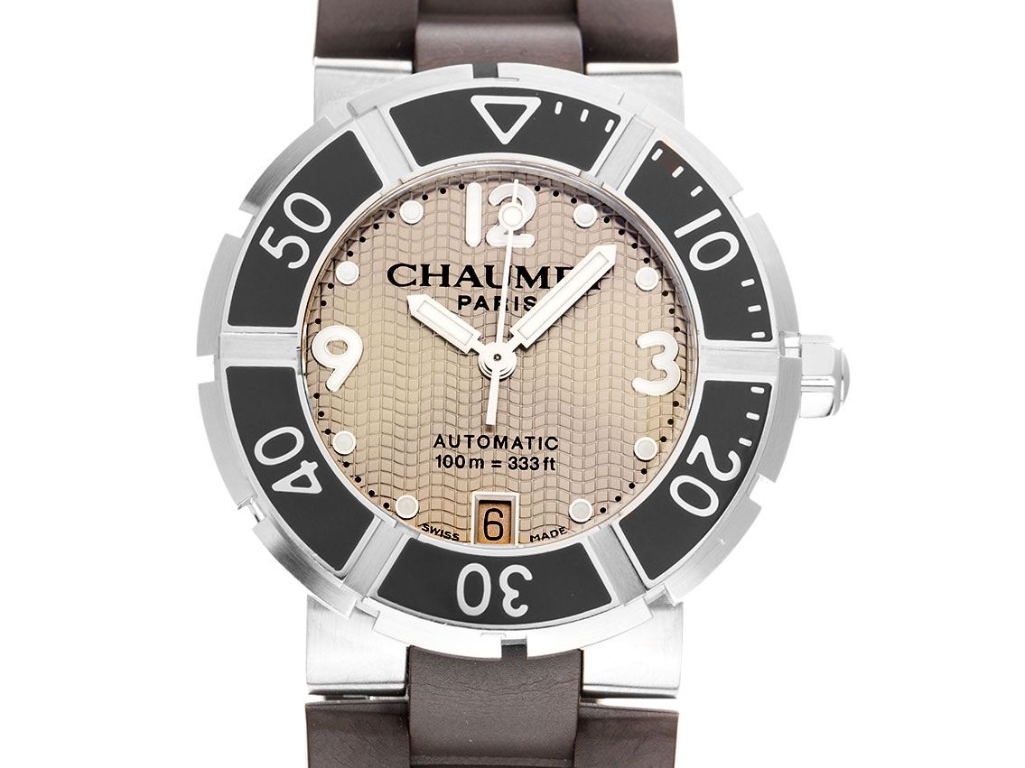 Chaumet Class one GM Ref.W17282-38c 2010 original Papiere wie Neu Vintage 