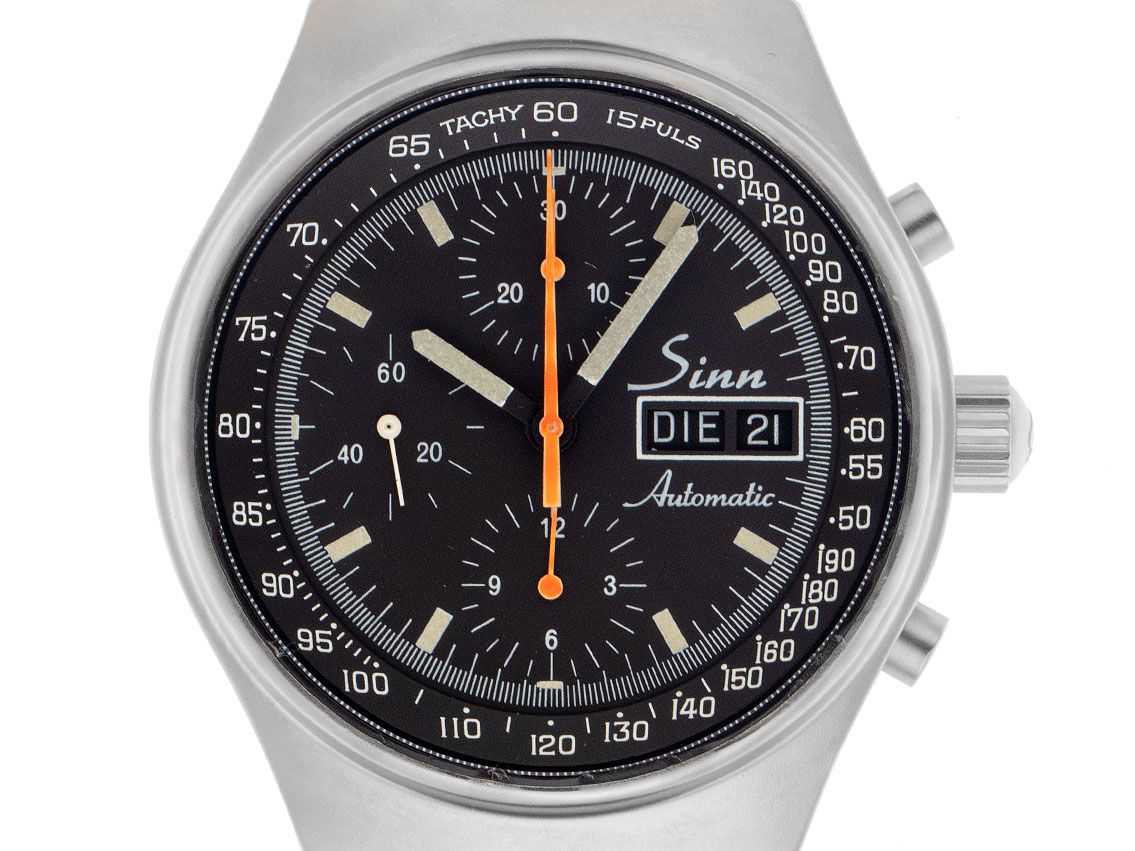 Sinn 144 St Ref.144 St.Sa 2002 original Box sehr gut Vintage 