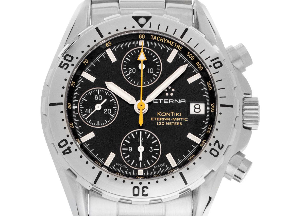Eterna Matic Kontiki Ref.158541 2010 original Box wie Neu Vintage