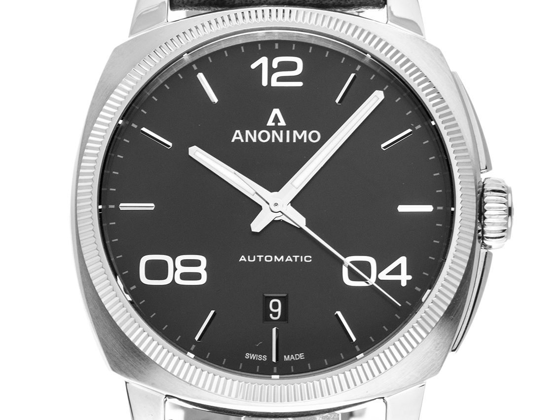  Anonimo Epurato Stahl Automatik Armband Leder 42mm Ref.AM-4000.01.101.W11 Bj.2023 Box&Pap. Full Set wie Neu