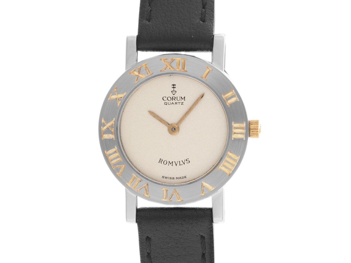 Corum Romulus Lady Ref.24.101.21 1994 original Box Wie neu Vintage