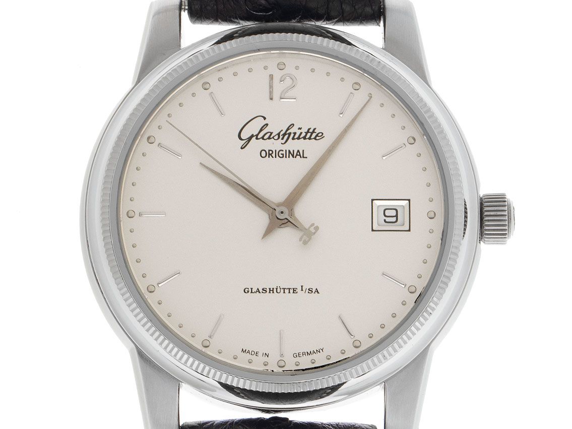 Glashütte Original Senator Klassik Ref.39-11-03-03-04 1999 Full Set wie Neu Vintage 