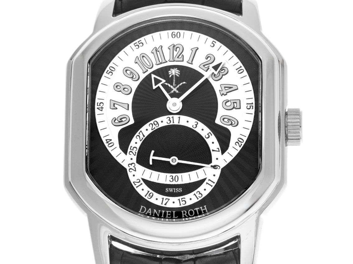 Daniel Roth Premier Retrograde König S. Arabien Edition Ref.807.L.10 2000 original Box Ungetragen
