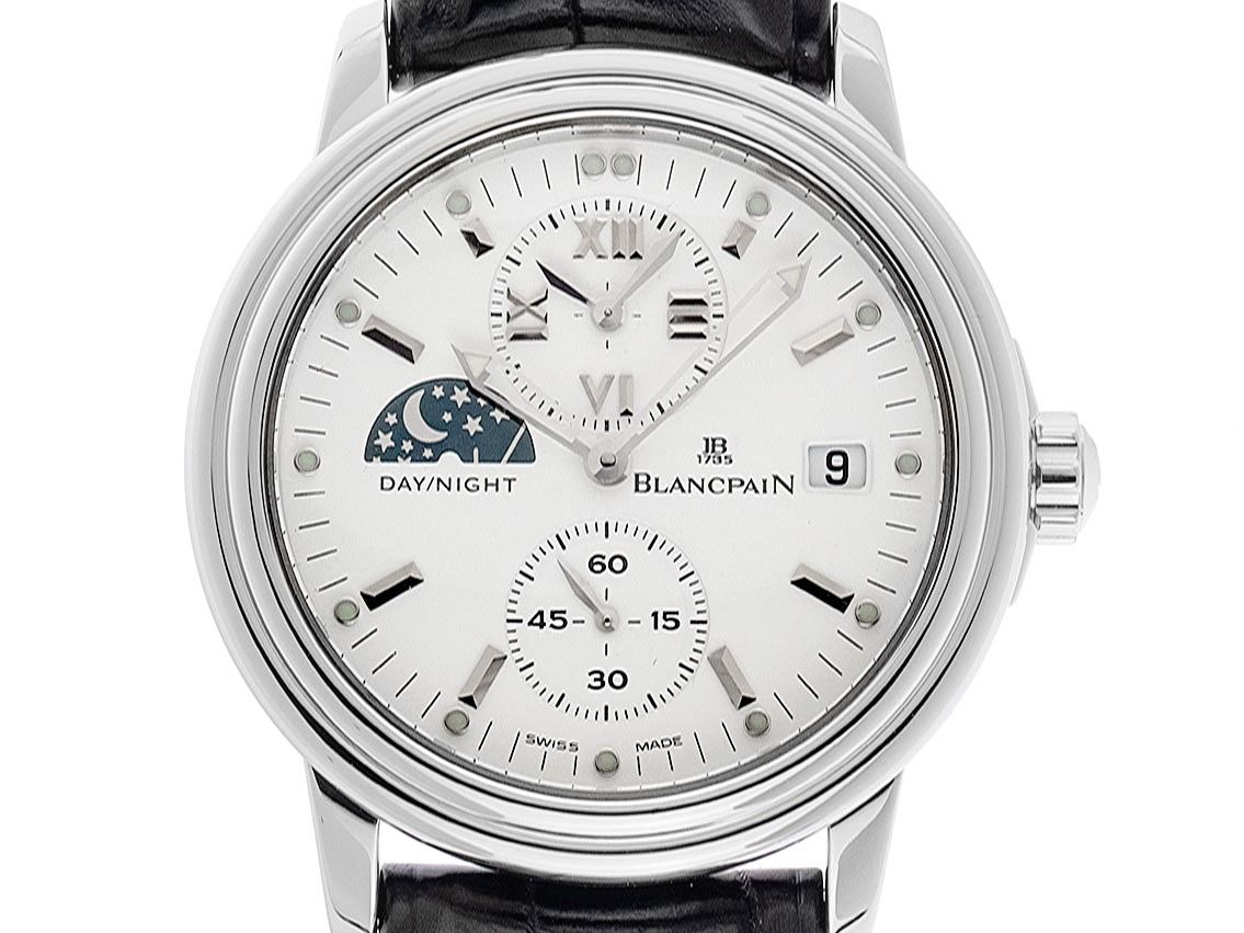 Blancpain Léman Time Zone Ref.2160-1127-53 2002 original Box wie Neu Vintage