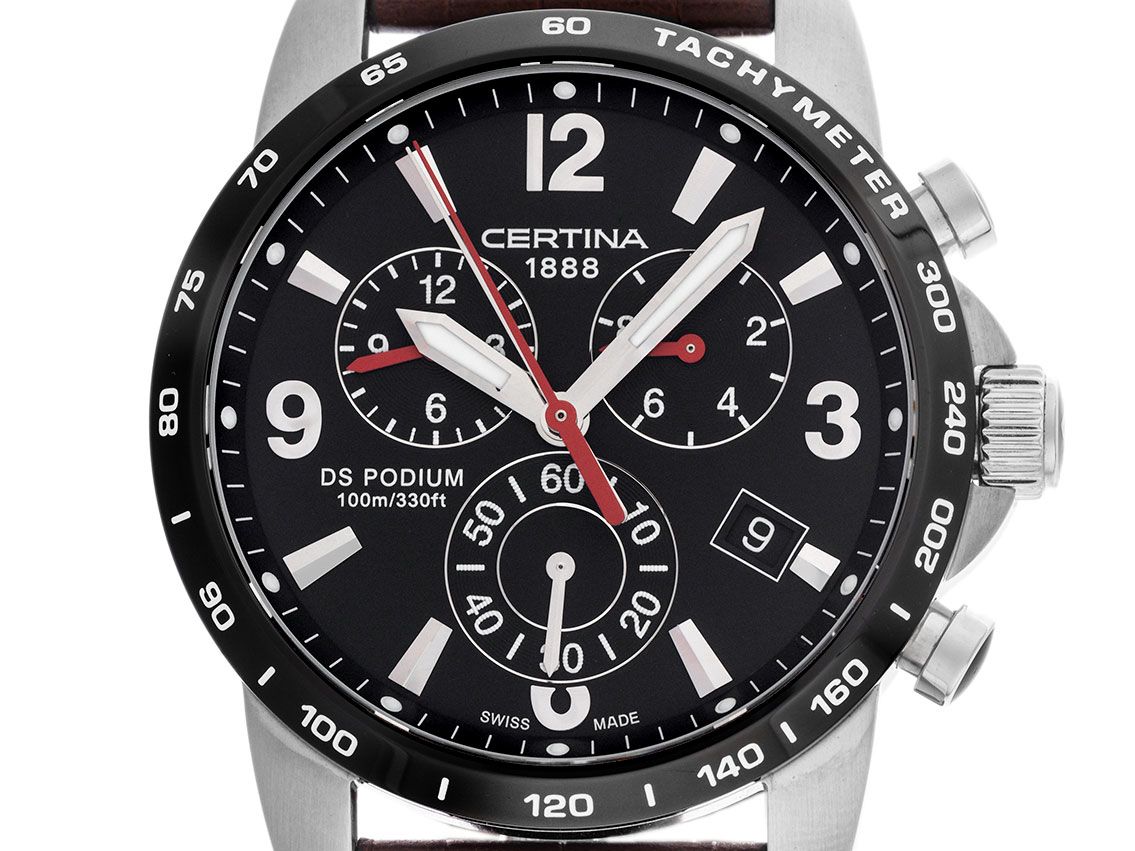Certina DS Podium Chronograph Ref.C001.617.22.057.00 2014 Full Set sehr gut Vintage