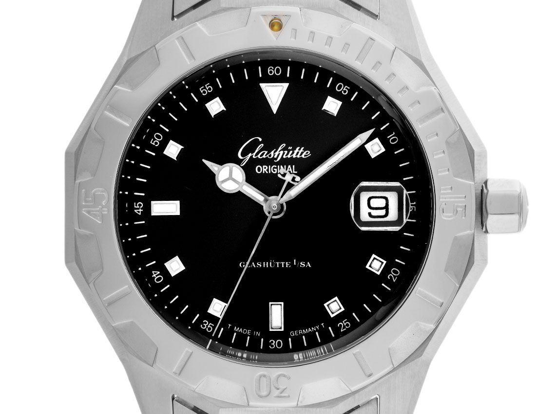 Glashütte Original Sport Evolution Ref.10-33-40-81-04 2000 original Box sehr Gut Vintage