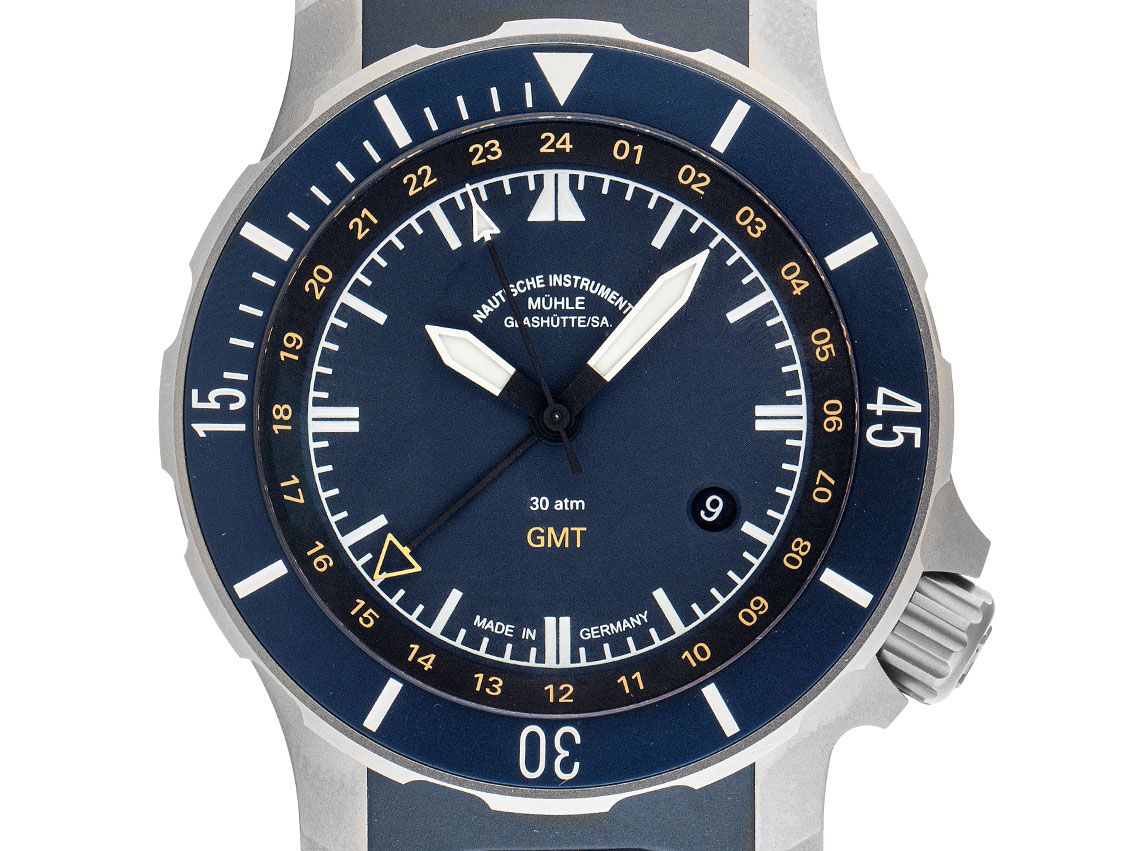 Mühle Glashütte Seebataillon GMT Ref.M1-28-62-KB 2024 Full Set Ungetragen