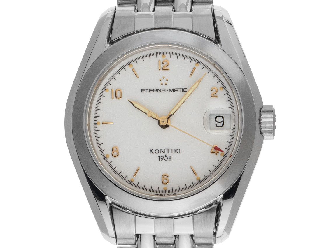 Eterna Kontiki 1958 Ref.1571-41 1996 original Box sehr gut Vintage