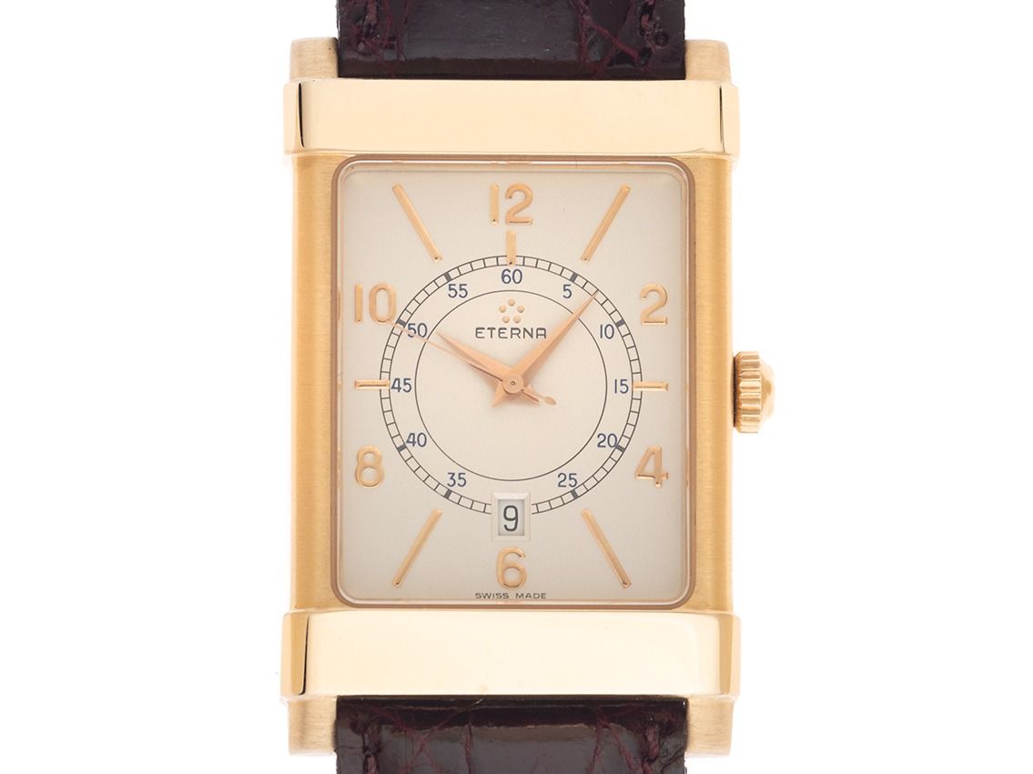 Eterna Les Historiques 1935 Ref.8490.69 2002 original Box wie Neu Vintage 