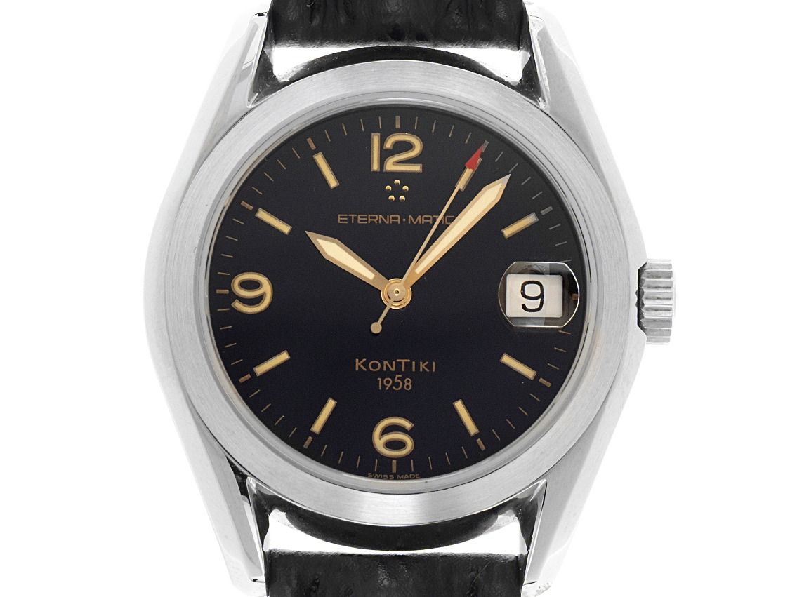Eterna Kontiki 1958 Ref.1571.41 1993 original Box wie Neu Vintage