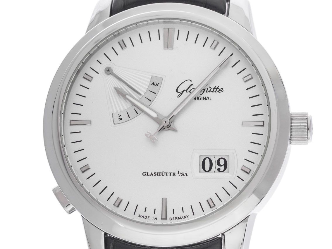 Glashütte Original Senator Power Reserve Ref.100-01-13-02-04 2010 Box wie Neu Vintage