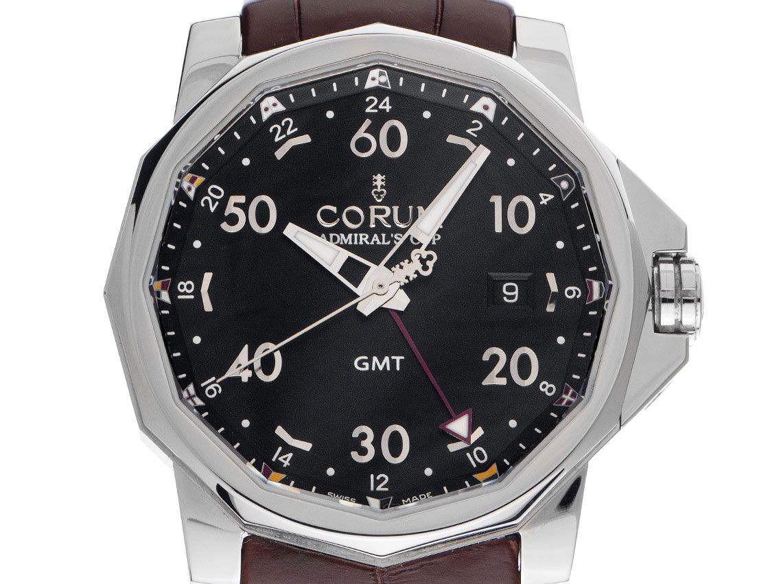 Corum Admirals Cup GMT Ref.01.0055 2015 Full Set sehr gut Vintage