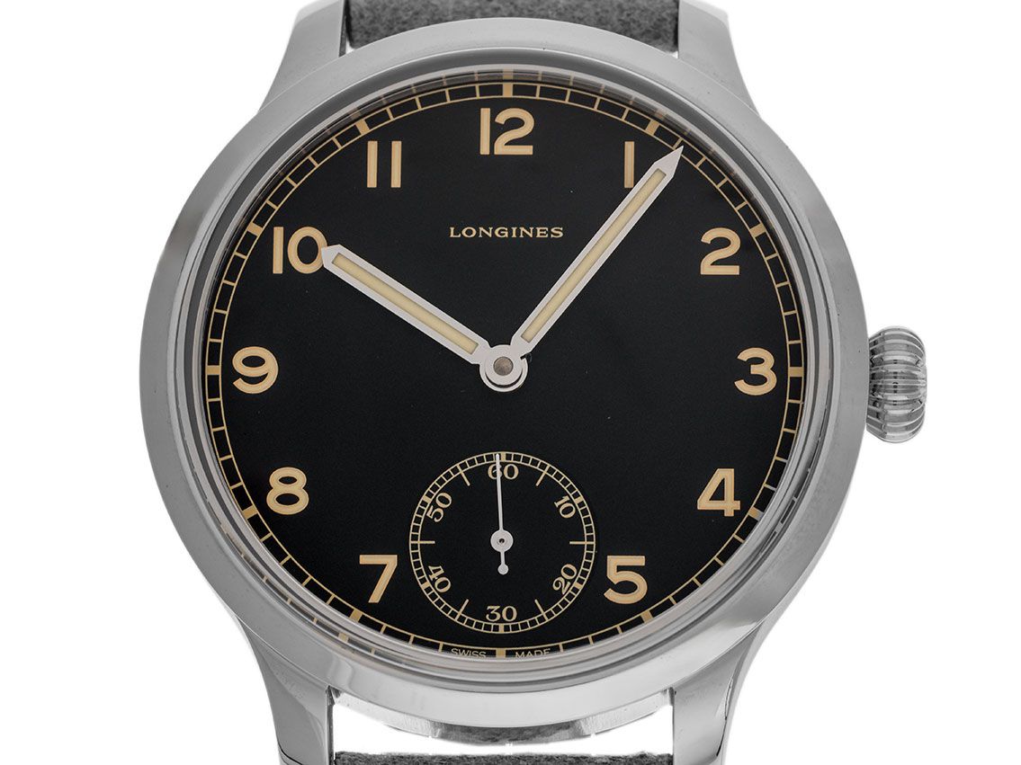 Longines Heritage Military 1938 Ref.L2.826.4.53.2 2025 Full Set Ungetragen
