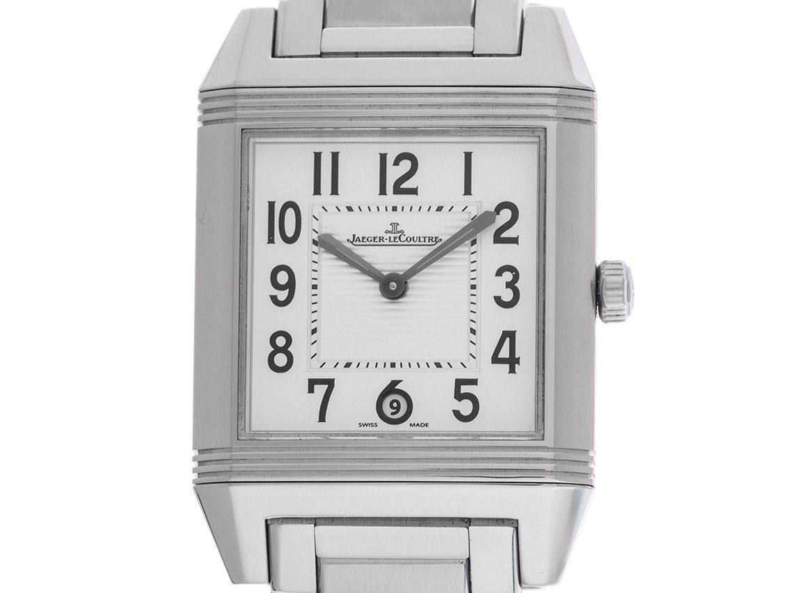 Jaeger-leCoultre Reverso Squadro Ref.234.8.66 2012 original Box wie Neu Vintage