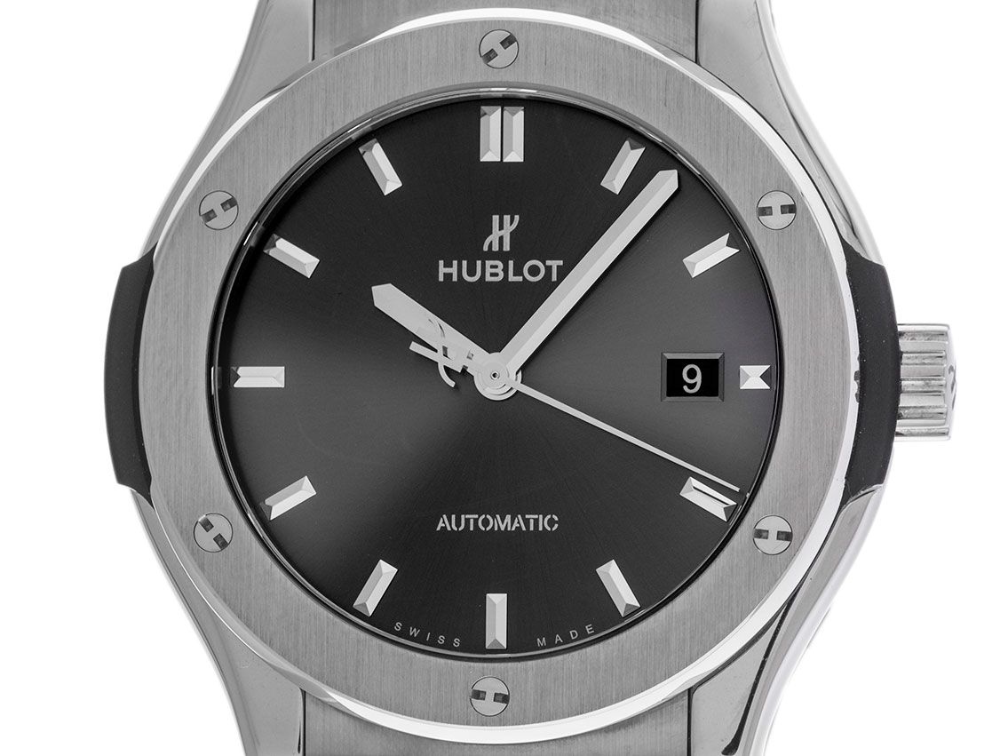 Hublot Classic Fusion Titan Ref.542.NX.1171.LR 2022 Full Set wie Neu