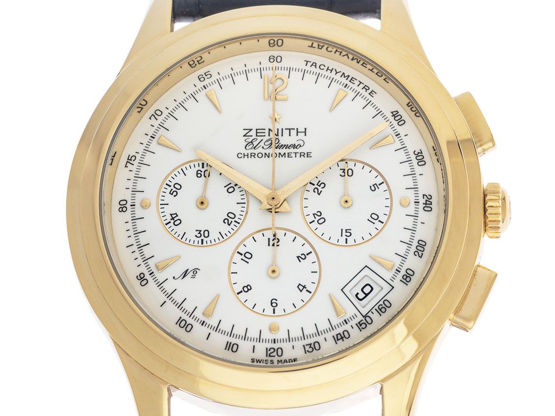 Zenith El Primero Chronograph Ref.30.1250.400 1995 Full Set sehr gut Vintage