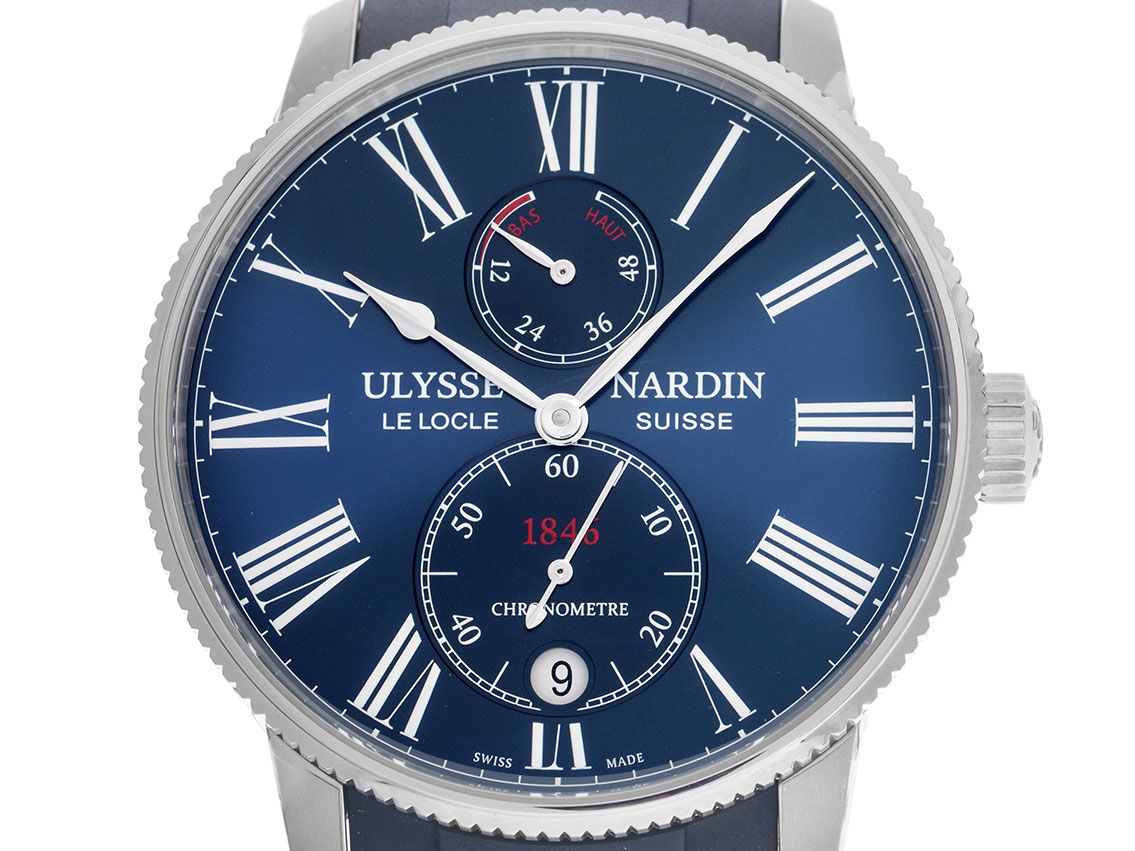 Ulysse Nardin Marine Torpilleur  Ref.1183-310-3/43 2025 Full Set Ungetragen