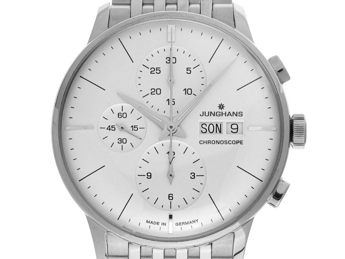 Junghans Meister Chronoscope Ref.027/4120.00 2020 Full Set wie Neu Vintage