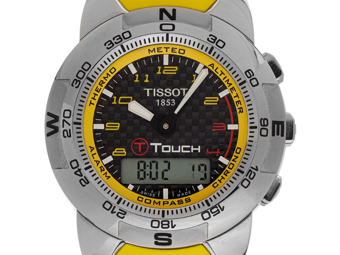 Tissot T-Touch Special Edition Ref.T33.7.868.93 2008 Full Set sehr gut Vintage 