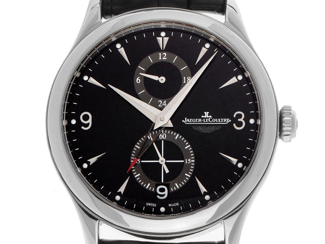 Jaeger-leCoultre Aston Martin Master Hometime Ref.Q162847N 2018 Full Set wie Neu Vintage