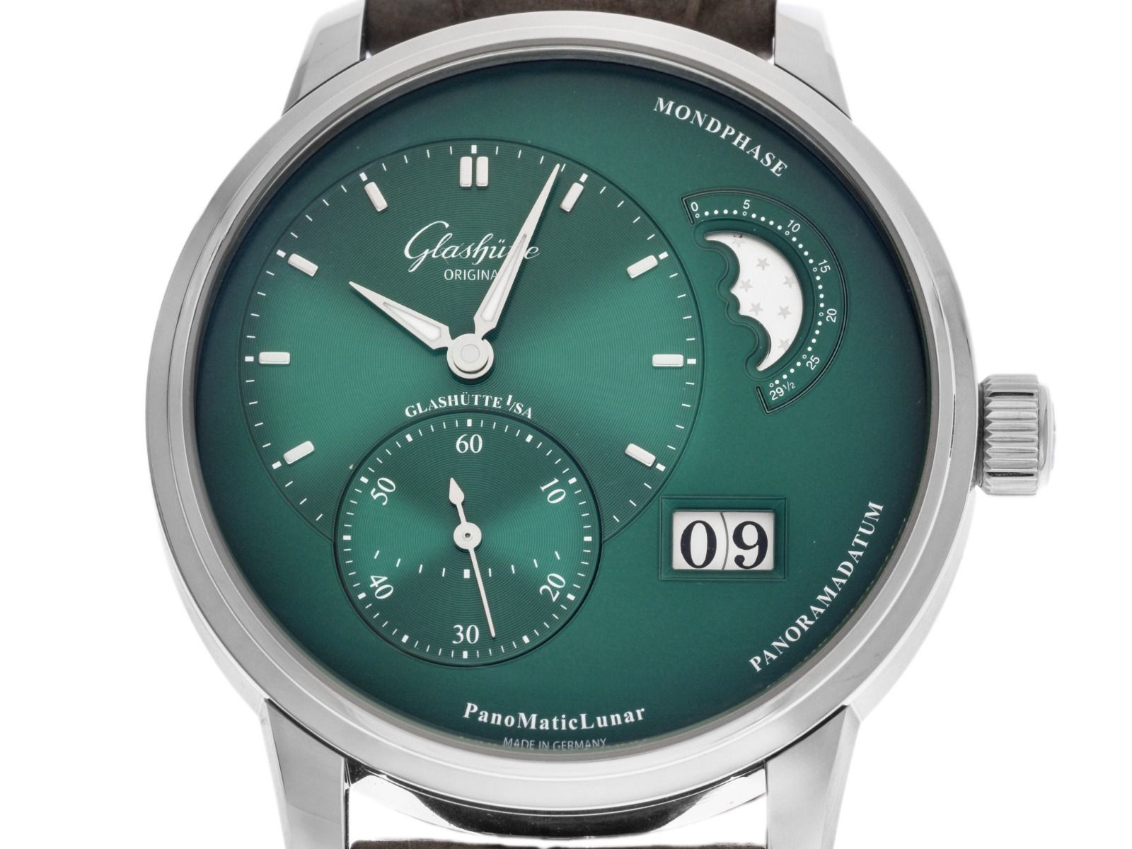Glashütte Original PanoMaticLunar Ref.1-90-02-13-32-62 2026 Full Set Ungetragen