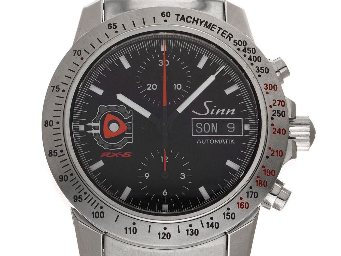 Sinn Mazda RX-8 Chronograph Ref.303.RX Bj.2004 Full Set sehr gut Vintage