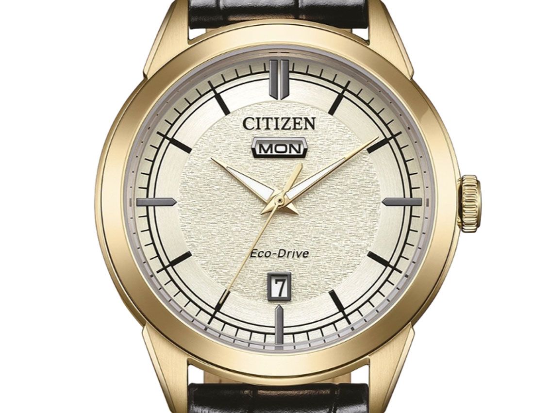 Citizen Eco-Drive Elegant Day-Date Ref.AW0153-04AC Full Set Neu