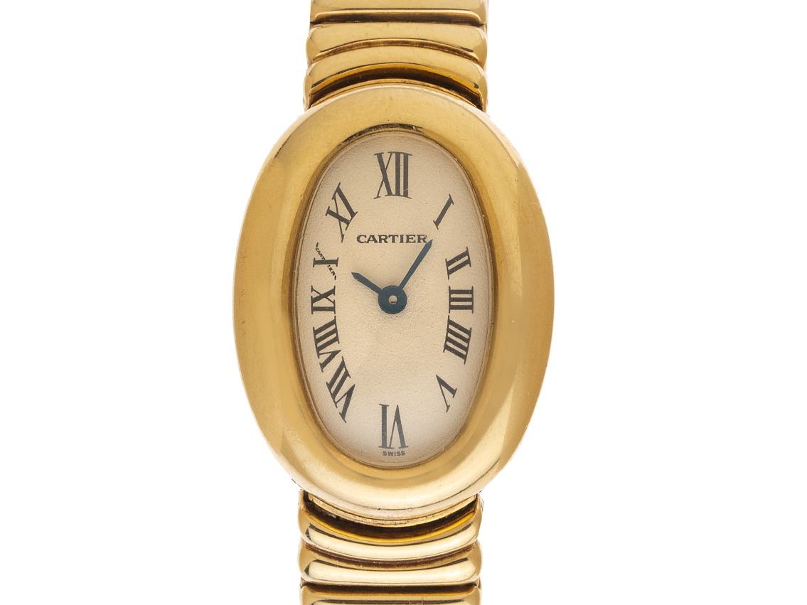 Cartier Baignoire Ref.W15109D8 2007 original Box Original Vintage Unpoliert