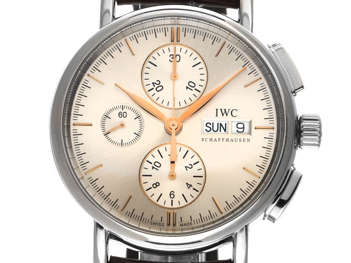 IWC Portofino Day Date Ref.IW378302 2010 Full Set sehr gut Vintage 