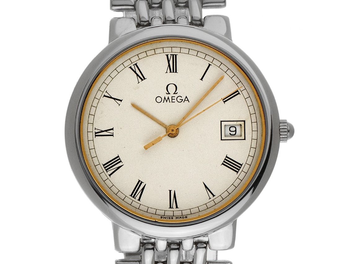 Omega De Ville Ref.396 1012 1988 Full Set sehr gut Vintage