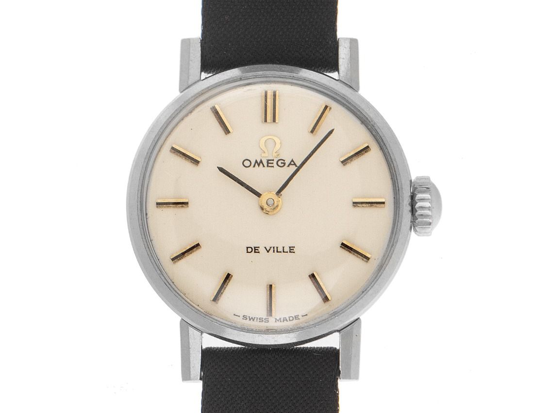 Omega DeVille Ref.511.217 1966 original Box sehr gut Vintage