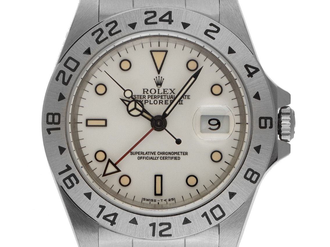 Rolex Explorer II Ref.16570 Bj.1996 Full Set wie Neu Vintage