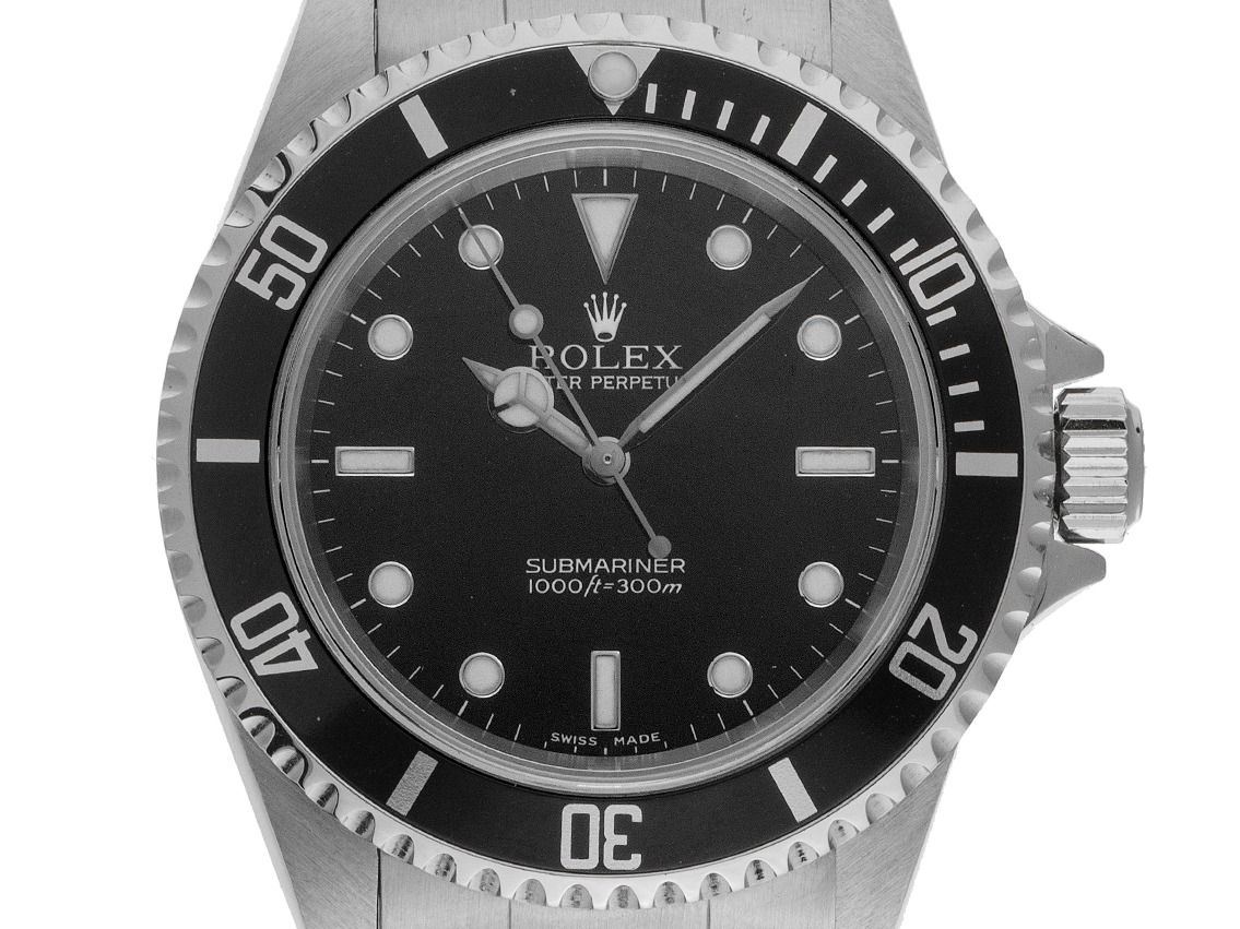 Rolex Submariner no Date Ref.14060M 2000 Box&Beschreibung Original Vintage Unpoliert