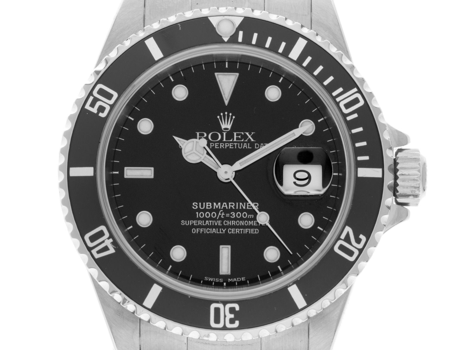Rolex Submariner Date Ref.16610 1998 Full Set sehr gut Vintage 