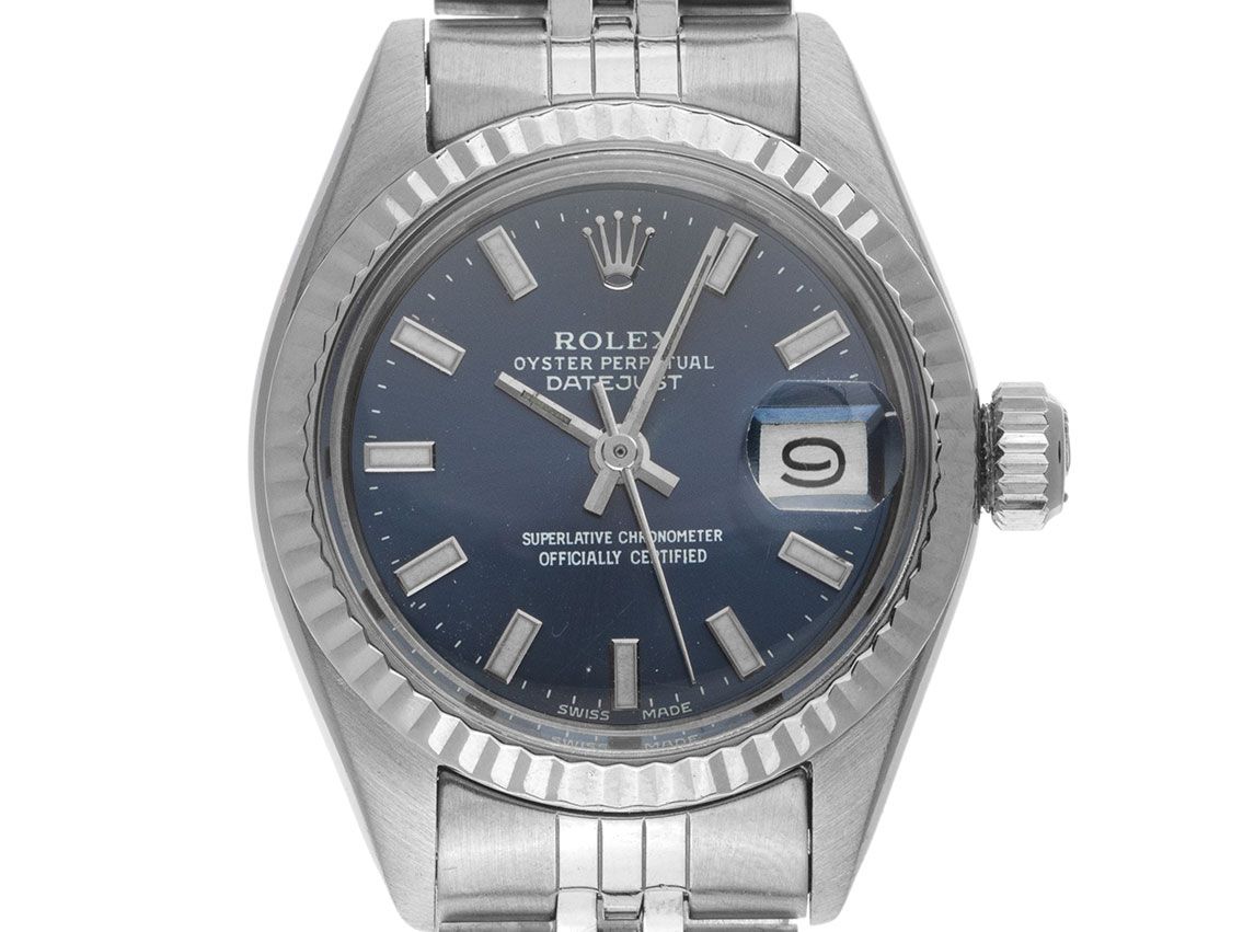 Rolex Datejust Ref.69174 open 6/9 1974 Box&Beschreibung Original Vintage Unpoliert
