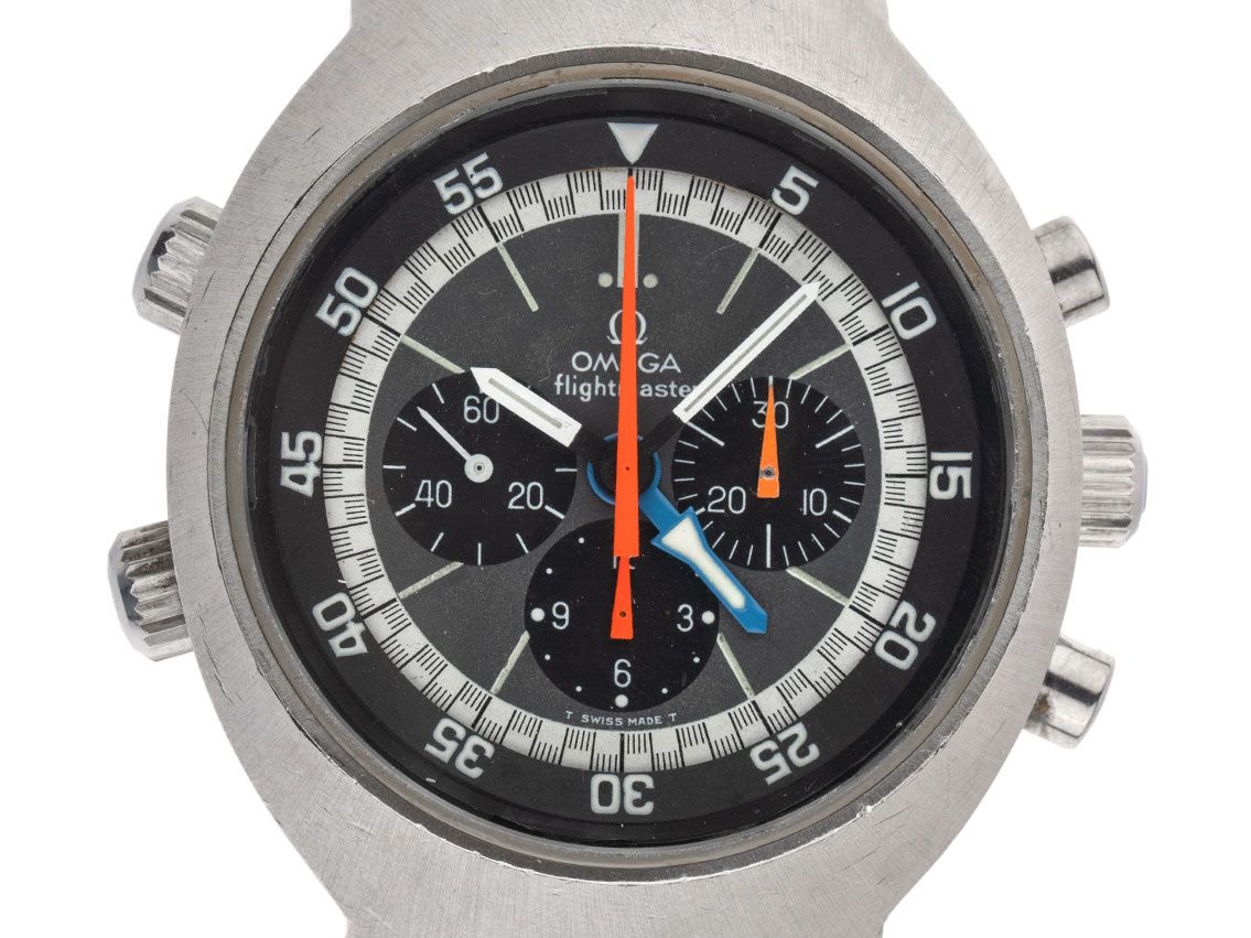 Omega Flightmaster Ref.145.026 Bj.1971 original Box original Unpoliert Vintage