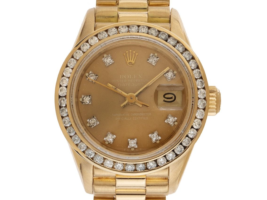 Rolex Datejust Lady Ref.69178 Bj.1988 Box&Beschreibung sehr gut Vintage