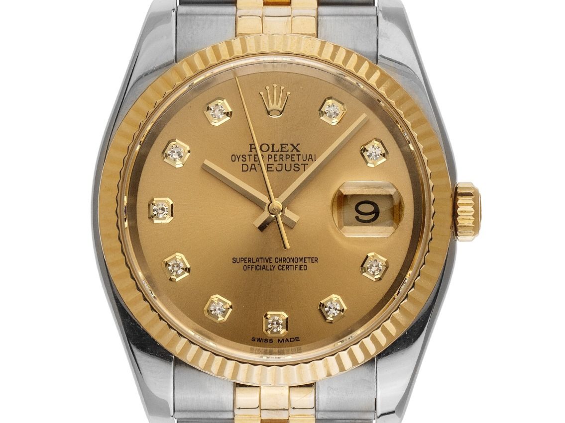 Rolex Datejust Ref.116233 Bj.2003 Full Set sehr gut Vintage