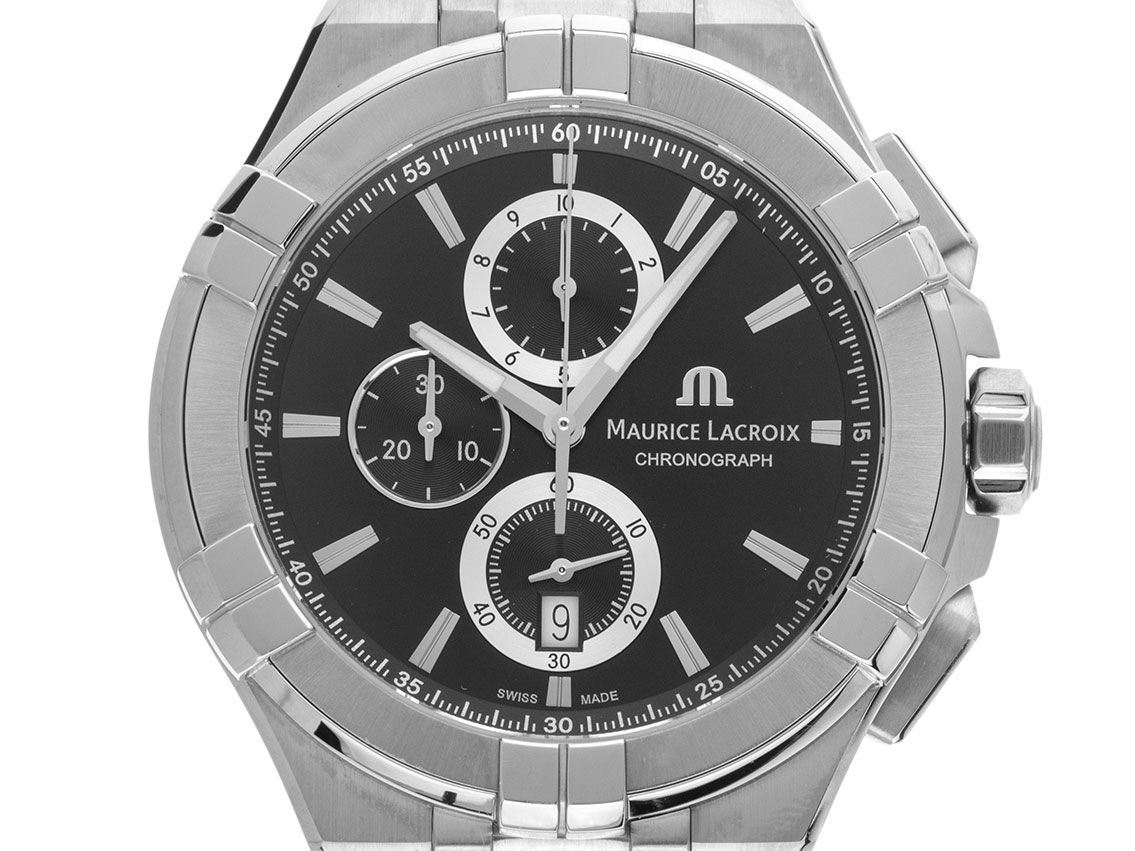 Maurice Lacroix Aikon Ref.AI1018-SS001-330-2 Bj.2023 Full Set wie Neu 