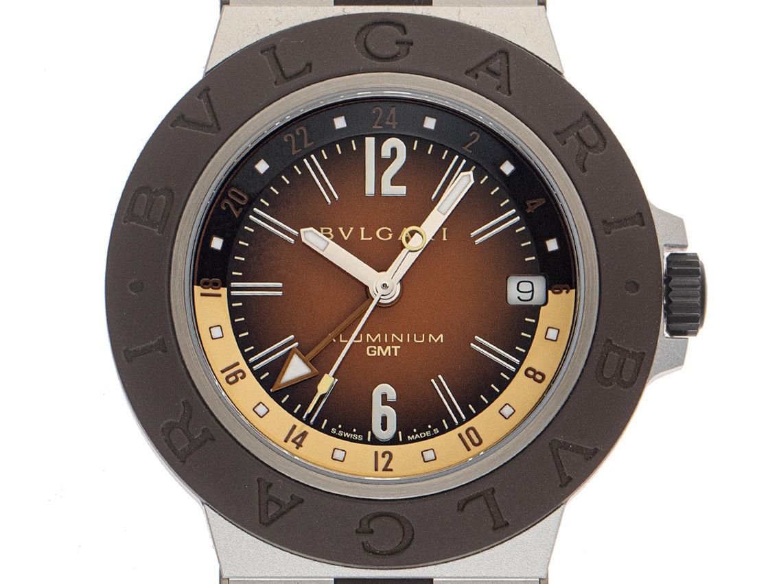 Bulgari Aluminium GMT x Fender® Ref.104117 Bj.2026 Full Set Ungetragen