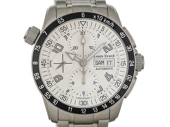 Louis Erard Sportive Chrono Day Date Stahl Automatik 42mm UVP 1.499,- Neu