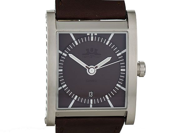 Temption Cameo Brown Stahl Automatik Limitiert 40x37mm UVP 1.510,- Neu