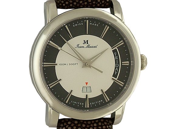 Jean Marcel Clarus Day Date limitiert 43mm UVP 675,- Neu